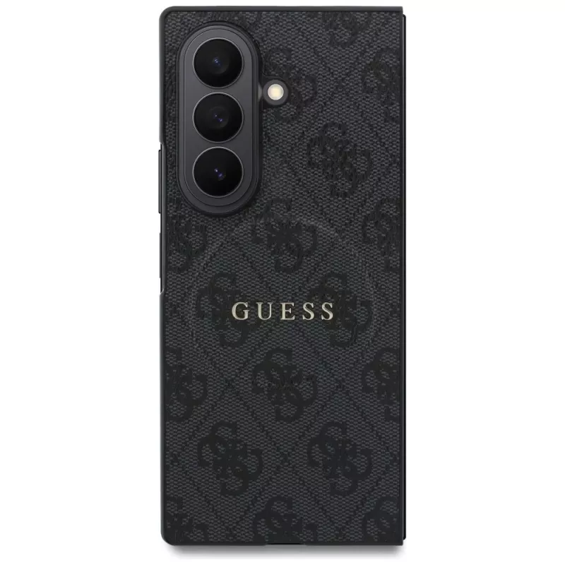 Guess 4G Classic MagSafe-kotelo Samsung Galaxy Z Fold 8 Ultra - musta