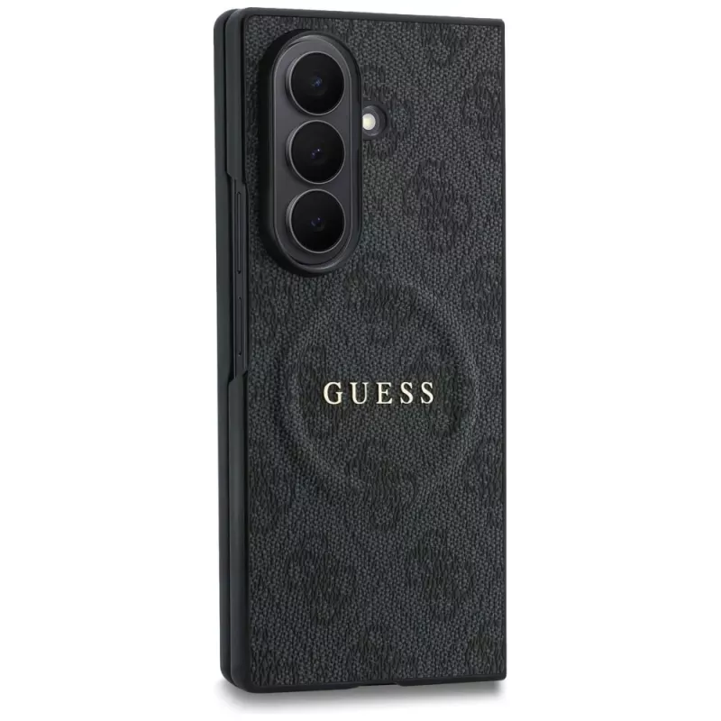 Guess 4G Classic MagSafe-kotelo Samsung Galaxy Z Fold 8 Ultra - musta