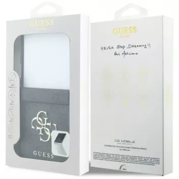 GUESS Big 4G Logo kotelo Samsung Galaxy Z Flip 5 - musta