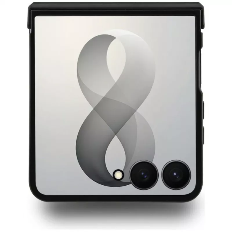 GUESS Big 4G Logo kotelo Samsung Galaxy Z Flip 5 - musta