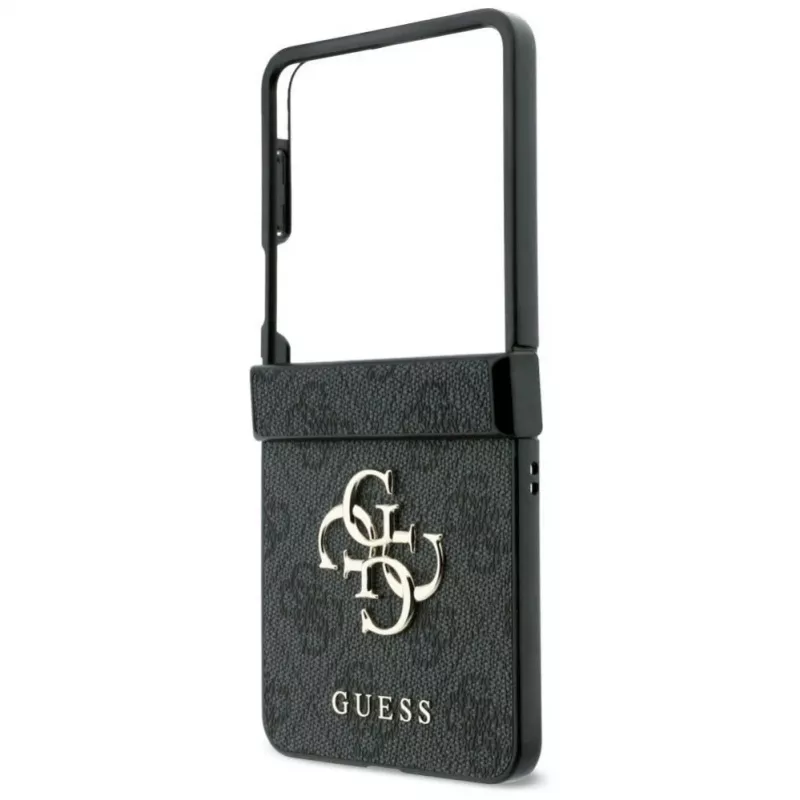 GUESS Big 4G Logo kotelo Samsung Galaxy Z Flip 5 - musta