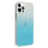 Mercedes-Benz MEHCP12LCLGBL iPhone 12 Pro Max kova kuori Transparent Line sininen