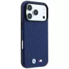 BMW M Carbon Metal Logo MagSafe-kotelo iPhone 18 Pro Max / 17 Pro Max - laivastonsininen