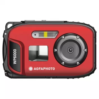 AgfaPhoto Realishot WP6000 punainen vedenkestävä kompaktikamera