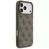 GUESS 4G Classic kotelo iPhone 18 Pro Max / 17 Pro Max - ruskea