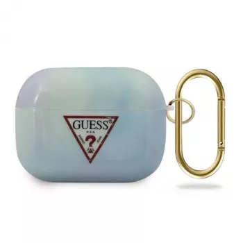 GUESS AirPods Pro kotelo sininen Tie & Dye -mallisto