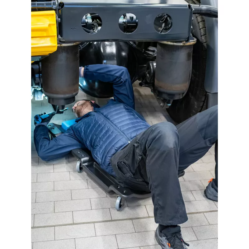HAZET 195N-2 korjaamomakuualusta työkaluhyllyillä, 150 kg, sininen