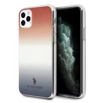 U.S. Polo Assn. Gradient Pattern kotelo Apple iPhone 11 Pro – sininen & punainen