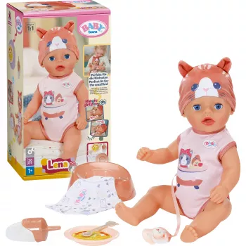 ZAPF CREATION Zapf Baby born Lena Cat 36 cm pehmeävartaloinen nukke