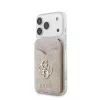 GUESS 4G Stand & Mirror MagSafe-lompakkokotelo iPhonelle - vaaleanpunainen