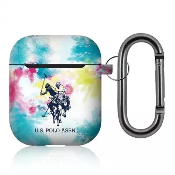 U.S. Polo Assn. US Polo AirPods 1/2 kotelo monivärinen Tie & Dye -mallisto