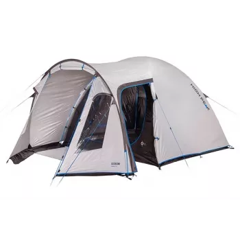 High Peak TESSIN 5.0 CLIMATE PROTECTION 80 kupoliteltta, 5 hengelle, harmaa/sininen