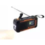 Soundmaster DAB115SW hätäradio DAB+/FM 10 000mAh aurinko käsikampi SOS taskulamppu varavirtalähde musta