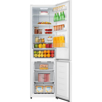 Gorenje NRK620EAW4 NoFrost Plus vapaasti seisova jääkaappi-pakastin, 331L kokonaiskapasiteetti, energiatehokkuusluokka E, valkoinen