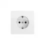 Gira 446670 SCHUKO-pistorasia, uppoasennus, puhtaanvalkoinen kiiltävä, 16 A, 250 V, System 55