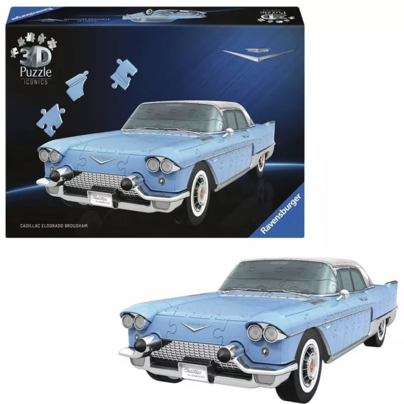 Ravensburger 3D-palapeli Iconics: Cadillac Eldorado Brougham (162 palaa)