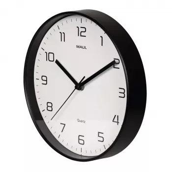 MAULdrip seinäkello 25 cm kvartsi musta