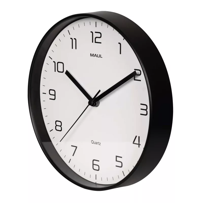 MAULdrip seinäkello 25 cm kvartsi musta