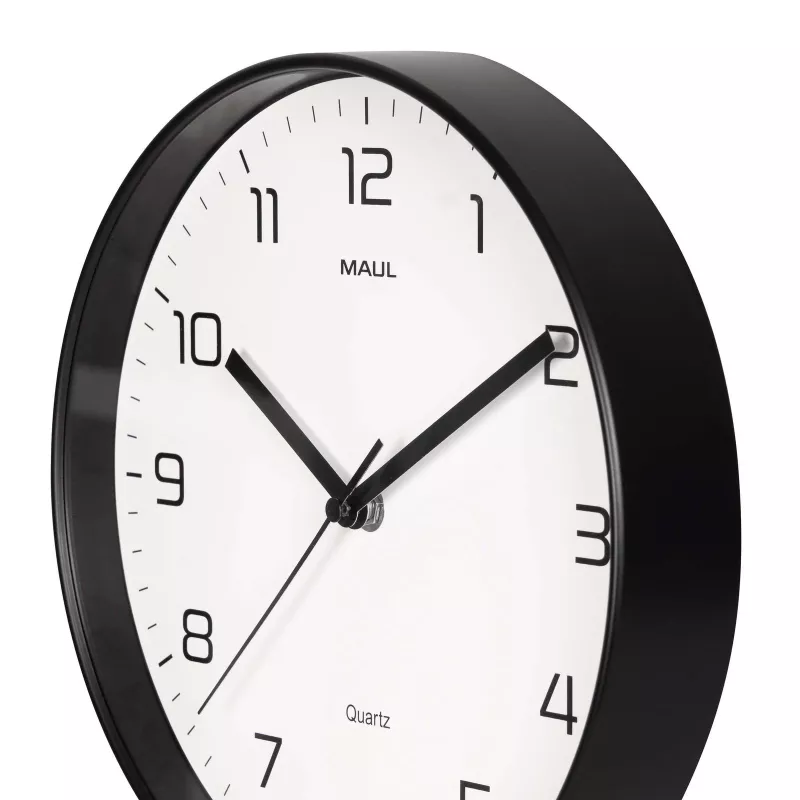 MAULdrip seinäkello 25 cm kvartsi musta