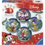 Ravensburger 3D palapelipallo Disney joulupallosarja (2 x 27 palaa)