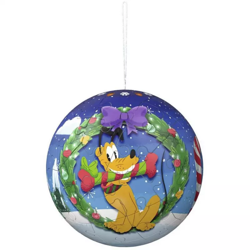 Ravensburger 3D palapelipallo Disney joulupallosarja (2 x 27 palaa)