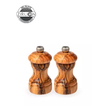 Peugeot Bistro pippuri- ja suolamyllysarja, oliivipuu, 10 cm, duo