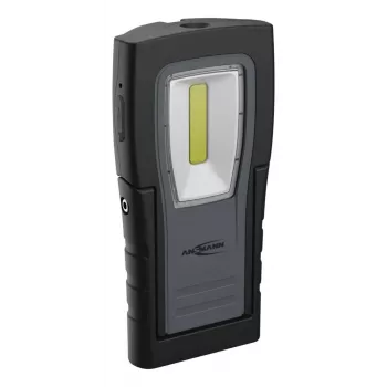 ANSMANN WL400R ladattava LED-työvalaisin, 400 lm, COB-LED, 6500K, IP54, magneettijalka, USB-C