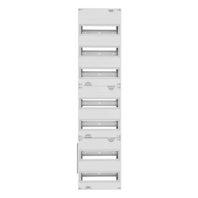 EATON ZSD-V17 jakokeskus, 7-rivinen, 84 moduulia, sinkitty teräs, H1050mm
