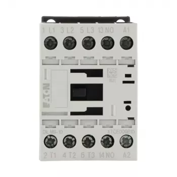 Eaton DILM9-10 24 V DC 3-napainen tehokontaktori, 9 A AC-3, 4 kW, 1 NO apukosketin
