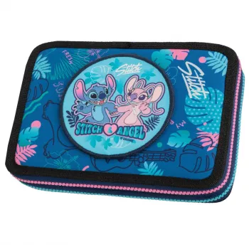 McNeill esitäytetty penaali XL 2 vetoketjulla Disney Stitch