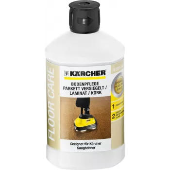 Kärcher RM 531 lattianhoitoaine lakatuille parketeille, laminaatille & korkille, 1 L