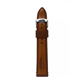 Zeppelin aito nahkainen kellonranneke ruskea 20 mm