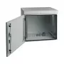 EFB 19 tuuman seinäkotelo 9U syvyys 450 mm IP55 esikoottu RAL7035 harmaa