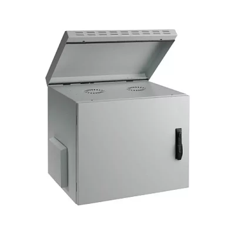 EFB 19 tuuman seinäkotelo 9U syvyys 450 mm IP55 esikoottu RAL7035 harmaa