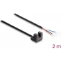 Delock haaravalokenno 5 mm tyyppi L 4 avoimella kaapelipäällä NPN L/D valittavissa 2 m