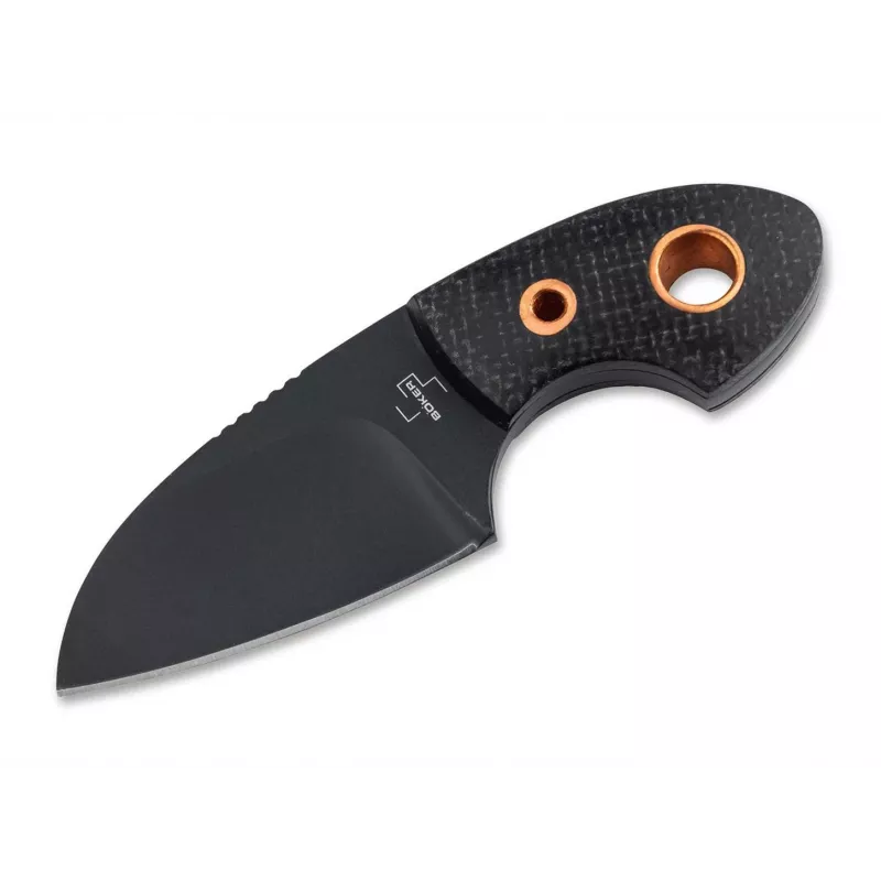 Boker Plus Gnome All Black Copper kiinteä veitsi