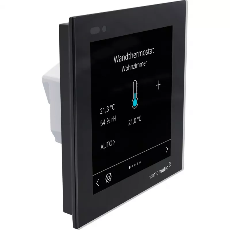Homematic IP Glasdisplay - plus (HmIP-WGD-PL) Älykodin kosketuskäyttönäyttö