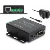 Delock Ethernet LAN -muunnin RS-232/RS-485/RS-422 ja Modbus RTU/TCP -yhdyskäytävä 1,5 kV eristyksellä