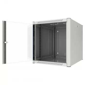 EFB Elektronik 19 inch seinäkotelo 26U syvyys 800 mm esikoottu RAL7035