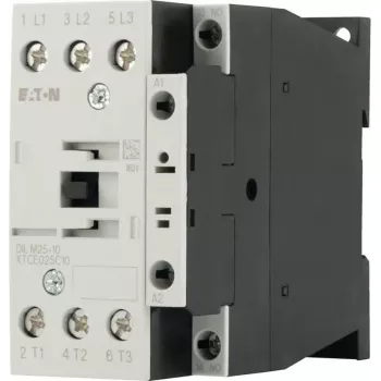EATON DILM25-10 tehokontaktori 3-napainen 1NO 25A 11kW 230V AC 50Hz / 240V AC 60Hz