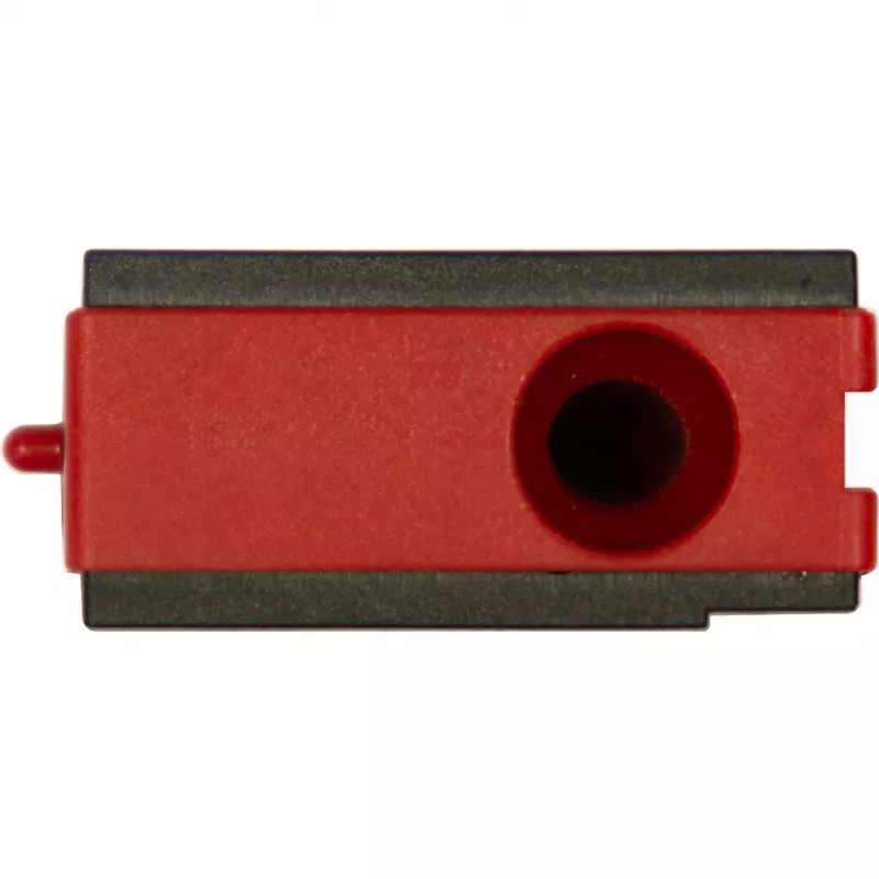 WIHA Mini-vesivaaka Pocket 8 cm harmaa/punainen magneetilla