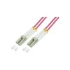 LogiLink OM4 LC/LC duplex monimuotokuitu-patchkaapeli, 75m, LSZH, aqua