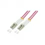LogiLink OM4 LC/LC duplex monimuotokuitu-patchkaapeli, 75m, LSZH, aqua