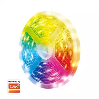 LogiLink WiFi Smart RGB+5700K valotanko, 5m, Tuya-yhteensopiva