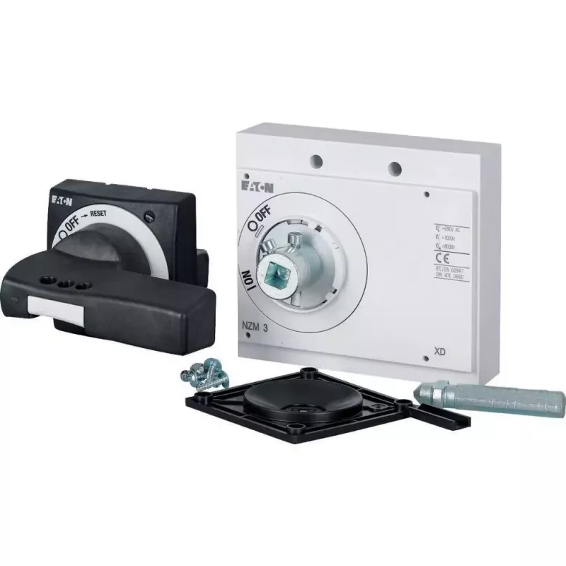 Eaton NZM3-XTVD-0 oven kytkentäkääntökahva, musta, IP66, lukittava