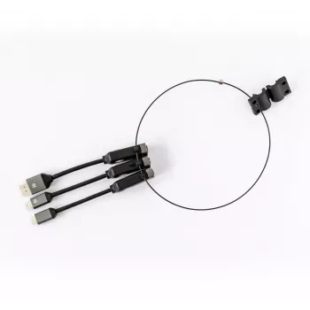 Kindermann HDMI-adapterirengas 4K60 - alumiini