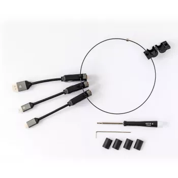 Kindermann HDMI-adapterirengas 4K60 - alumiini