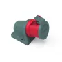 Bals INNOLINQ QC 110624 seinäpistorasia, 16 A, 5-napainen, 400 V, 6h, IP44, punainen