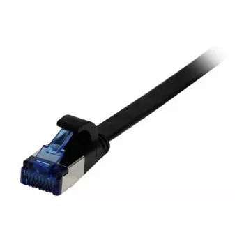 SYNERGY21 CAT6A U/FTP lattakaapeli Superflex patch-kaapeli RJ45, 15m, musta, 500MHz, AWG32, TPE