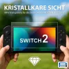 PEDEA panssarilasi-näytönsuojus Nintendo Switch 2 (2025) - 9H kovuus, HD-kirkkaus, kuplaton, 2.5D reunat